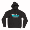 Hoodie- I Believe in Miracles- Ask Me to Pray With You (Black) - Image 2